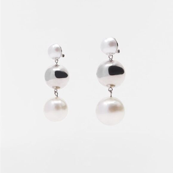 Zara Sphere Earrings - Picture 2 of 6
